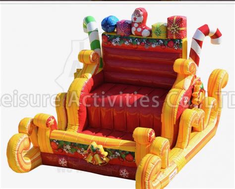 Giant Inflatable Santa Sleigh - Pure Fun Entertainment Norristown PA