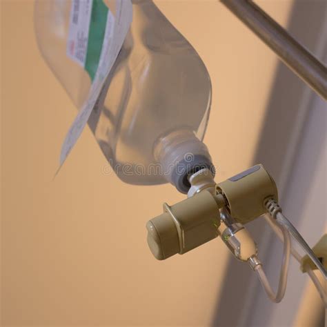 Infusion Iv Drip Saline Solution Bottle Stock Image Image Of Drug