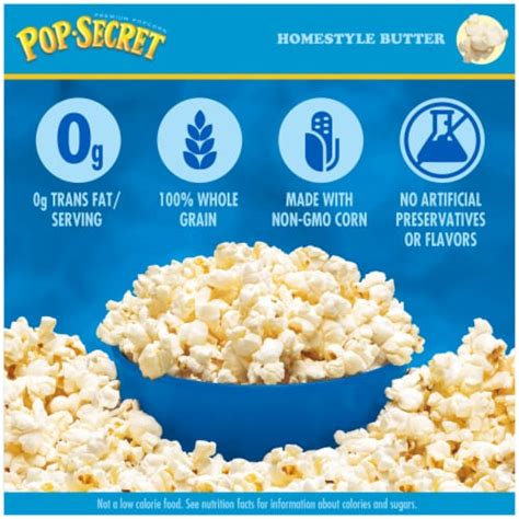 Pop Secret Microwave Popcorn Homestyle Butter Flavor Oz Sharing