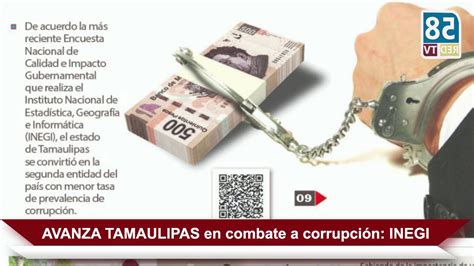 Avanza Tamaulipas En Combate A Corrupción Inegi Youtube