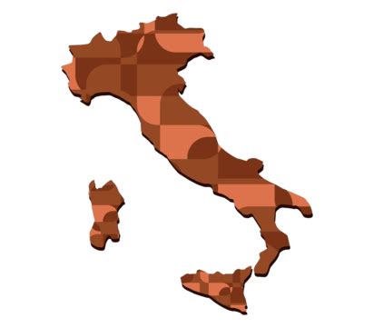 Italy Map Texture Illustration World Vector Texture Illustration