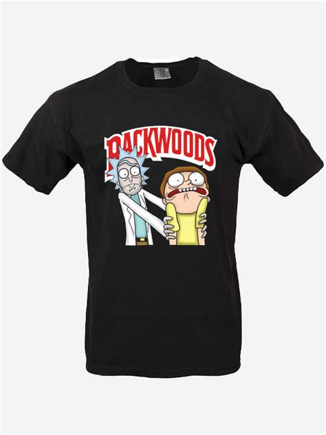 Rick And Morty Backwoods T Shirt Jackets Junction