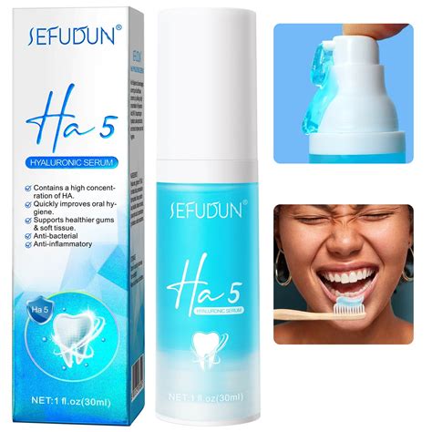 Sefudun Enamel Repairing Toothpaste HA-5 Hyaluronic Serum Toothpaste ...