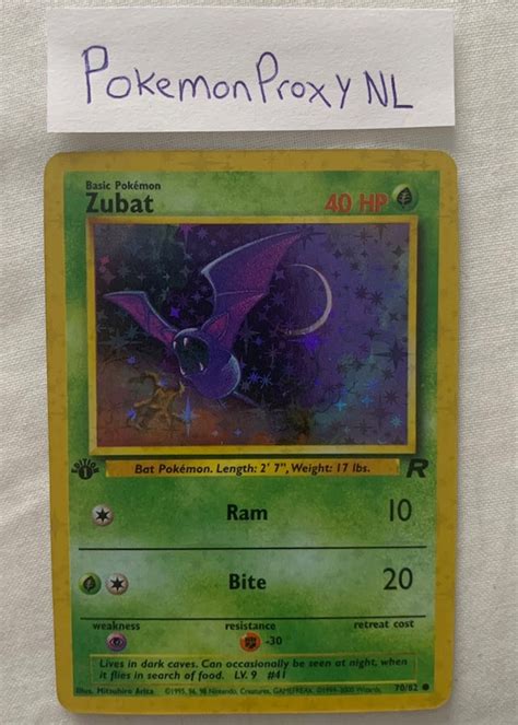 Zubat Card