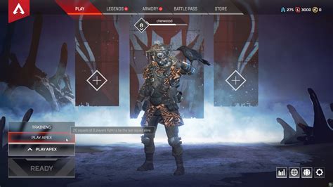 Main Menu Apex Legends Interface In Game