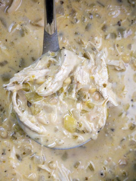 Creamy White Chicken Chili | Recipe | Creamy chicken chili, Creamy