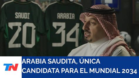 Arabia Saudita es la única candidata a la organización del Mundial 2034