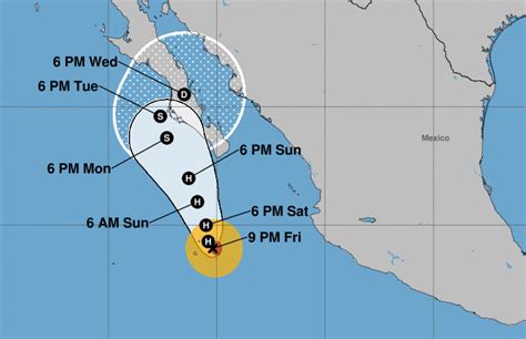 La Tormenta Tropical Norma Se Convierte En Huracán Y Avanza Hacia La