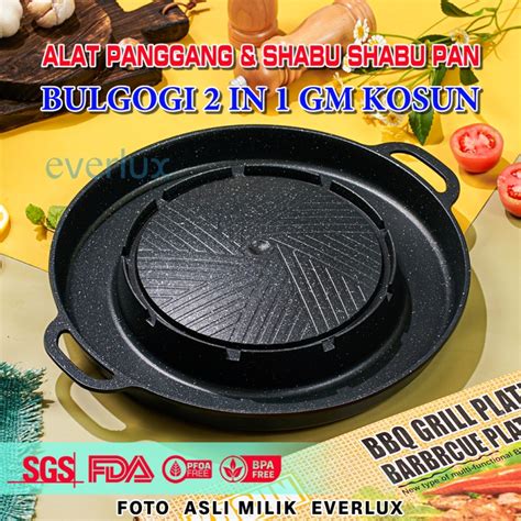 Jual Sukiyaki Bulgogi In Pan Gm Alat Steamboat Grill Pan Panci