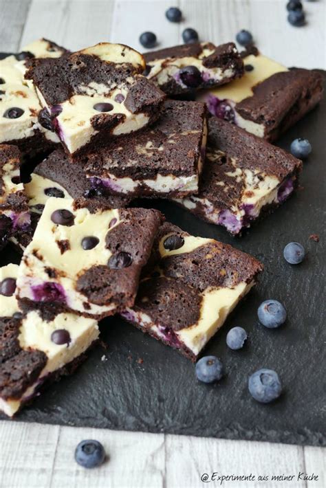 K Sekuchen Brownie Mit Heidelbeeren Experimente Aus Meiner K Che