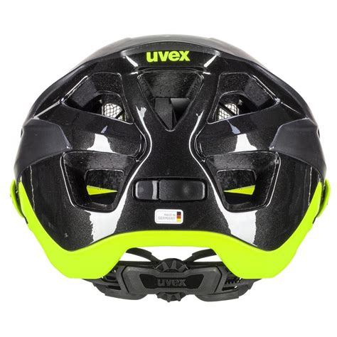 Kask Rowerowy Uvex Quatro Integrale Czarno Zielony Rowertour