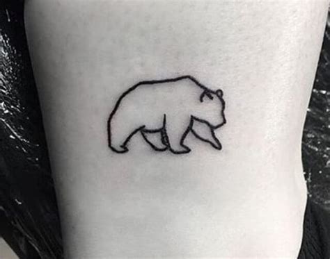 15 Small Bear Tattoo Designs And Ideas Petpress