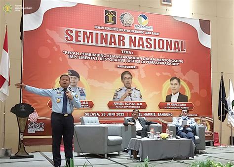 Seminar Nasional Kemenkumham Jabar Menyongsong Era Restorative Justice