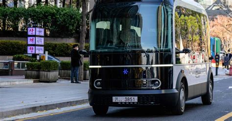 ¿cómo Es El Futuro Del Transporte El Primer Autobús Autónomo De Seúl