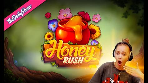 New Slot 🍯 Honey Rush Playn Go Crazy Wins Streak Youtube