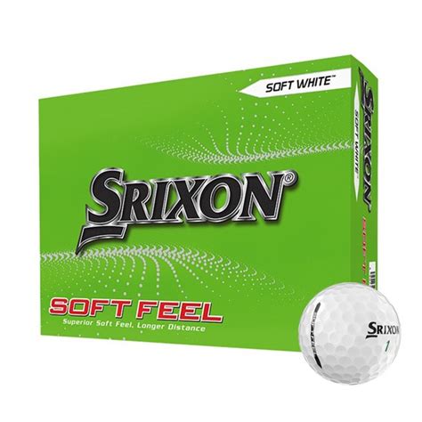 Srixon Soft Feel Golf Balls - White | gimmeballs