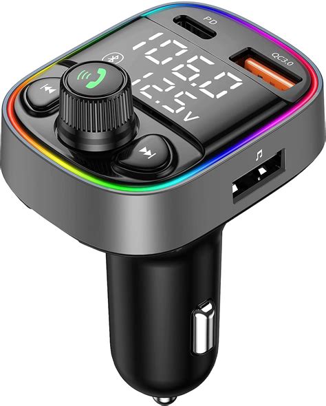 Amazon Lihan Aux Usb C Bluetooth Car Adapter Wireless Handsfree