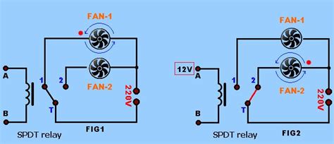 Single Pole Double Throw Relay Wiring Diagram