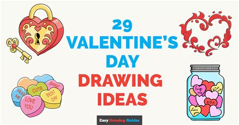 29 Easy Valentines Day Drawing Tutorials | Easy Drawing Guides (2024)