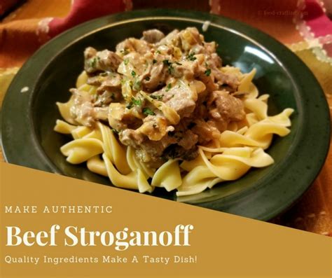 Russian Beef Stroganoff Recipe De S Home Style Food Crafting