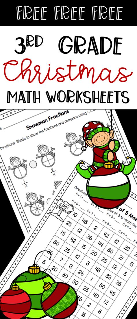 30 3rd Grade Christmas Worksheets Worksheets Decoomo