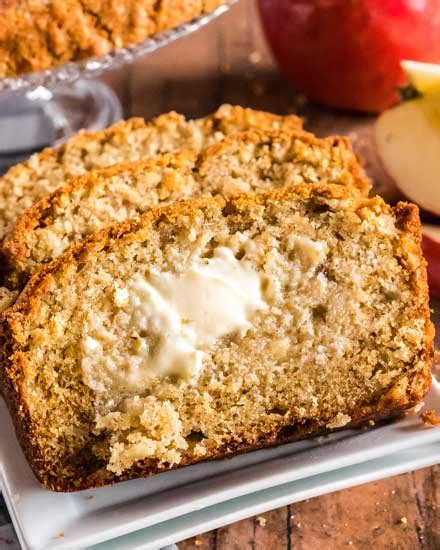 Spiced Apple Bread Easy Quick Bread The Chunky Chef