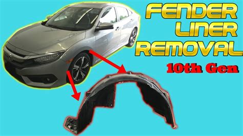 2007 Honda Civic Fender Liner Replacement Liner Fender Front