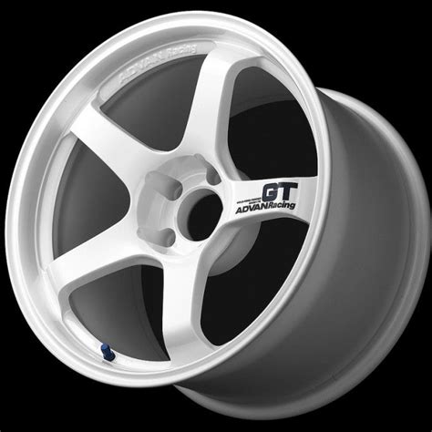 Advan GT Model Wheels - Racing White - Nemos-Garage.com