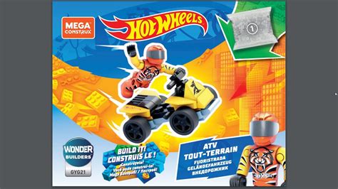 Off Duty Atv Instructions Hot Wheels Mega Bauanleitung Gyg21