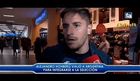 Selecci N Peruana Alejandro Hohberg Declar Antes De Viajar A