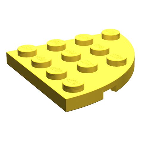 Lego Yellow Plate X Round Corner Brick Owl Lego Marketplace