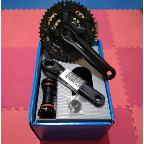 Jual Crankset Shimano Altus M T T Triple Original Mtb Shopee