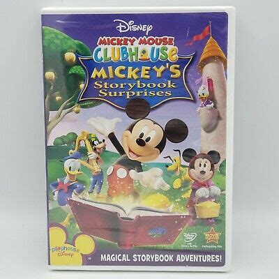 DISNEY MICKEY MOUSE Clubhouse DVD Mickey's Storybook Surprises Fairy ...