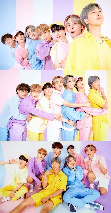 BTS pastel, bangtan, HD phone wallpaper | Peakpx