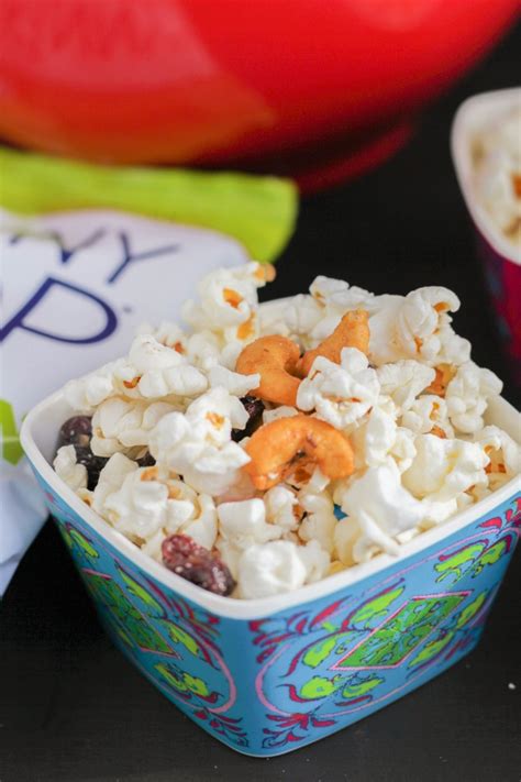 Sweet and Salty Popcorn Snack Mix