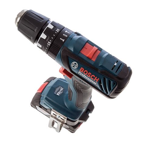 Bosch GSB 18 2 LI Plus Professional Combi Drillsett 2 X 1 5 Ah