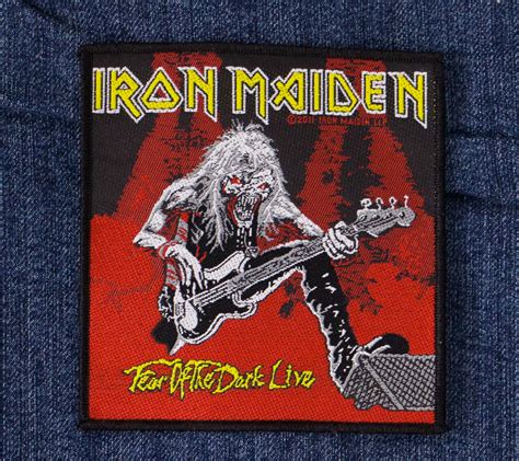 Iron Maiden A Real Live One Sew On Patch Vancouver Rock Shop