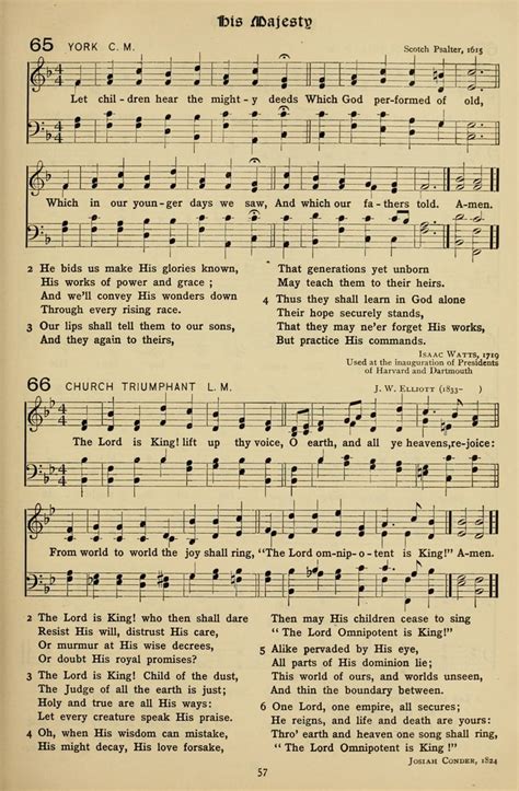 The Hymnal Of Praise The Lord Is King Lift Up Thy Voice Hymnary Org