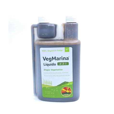 Vegmarina L Quido Fertilizante Org Nico Litro Agroguza