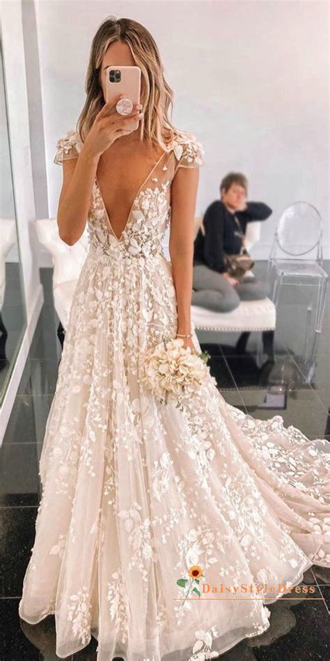 Boho Wedding Dress Daisystyledress