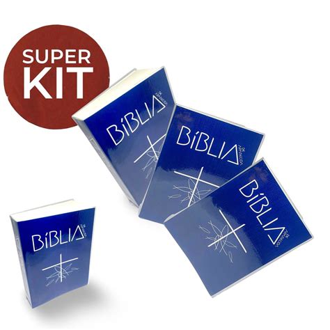 Kit De Bíblias Para Revenda - Kit 5 Bíblia Sagrada de Aparecida 13cm Atacado Revenda | Elo7
