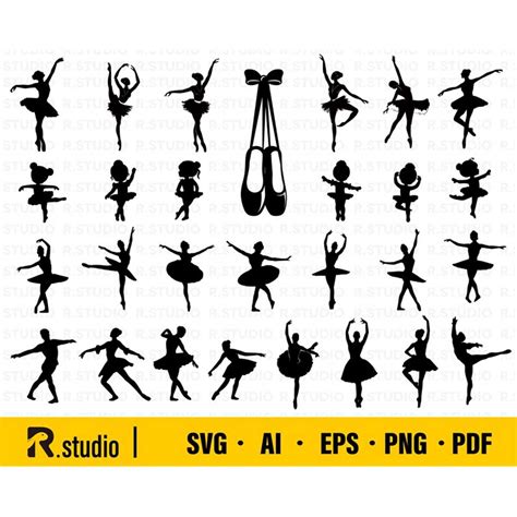 Ballet Svg Ballerina Svg Ballet Shoes Svg Ballet Dancer S Inspire