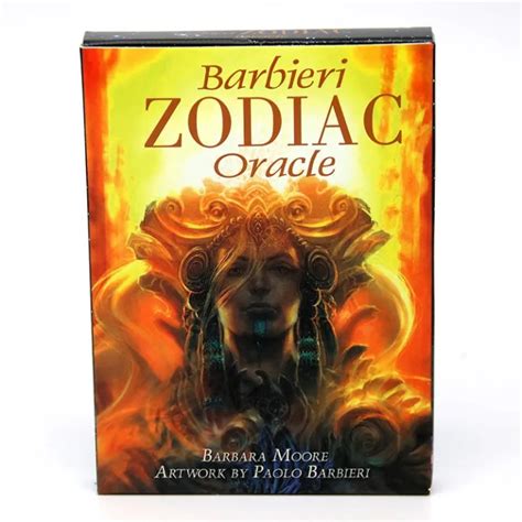 26pcs Barbieri Zodiac Oracle Tarot Cards Tarot Deck Guidebook Card