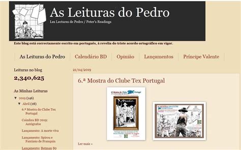 Mostra Do Clube Tex Portugal Amplamente Noticiada