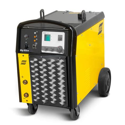 Esab Mma Welder Mig Mag Three Phase Mobile At Esab Mig