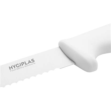 Hygiplas Serrated Slicer White Cm C Buy Online At Nisbets