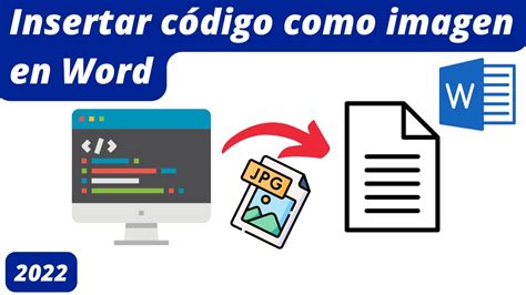 Word C Mo Pegar C Digo Fuente Como Imagen Youtube