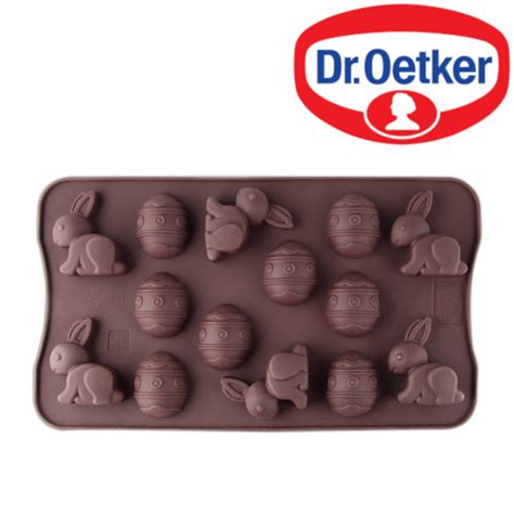 Silikon Schokoladenform Fr Hliche Ostern Er Pralinenform Dr Oetker