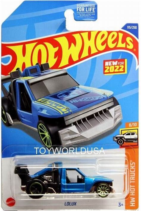 2022 Hot Wheels 115 Hw Hot Trucks Lolux Blue Ebay