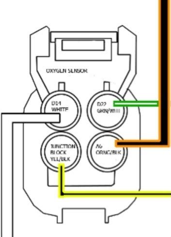 Oxygen Sensor Wiring Diagram Toyota Toyota 4runner O2 Sensor